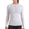 Kvinner termisk t-skjorte Sportful 2nd Skin W Tee Long Sleeve hvit